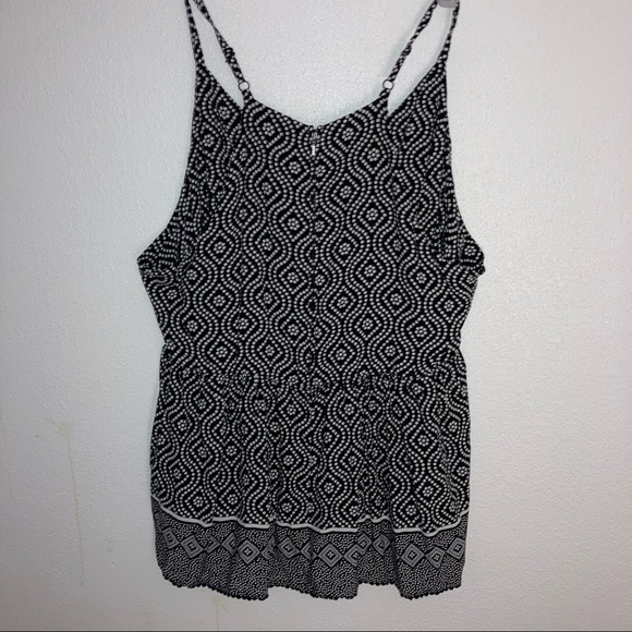 Torrid Challis Border Print Babydoll Tank Top 4 4X - Picture 6 of 7